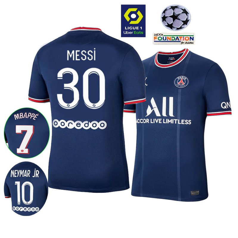 ريكا Buy Paris Saint-Germain Home Shirt Size S-4XL 2021-2022 football ... ريكا