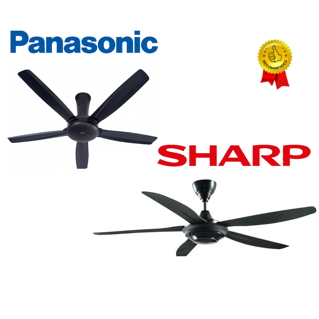 Panasonic 56" 5 Blades Remote Control Ceiling Fan FM14DZ Sharp