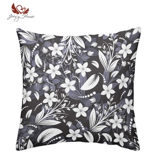 Sofa Cushion Jessy Home The Black White Small Flower Pillowcase
