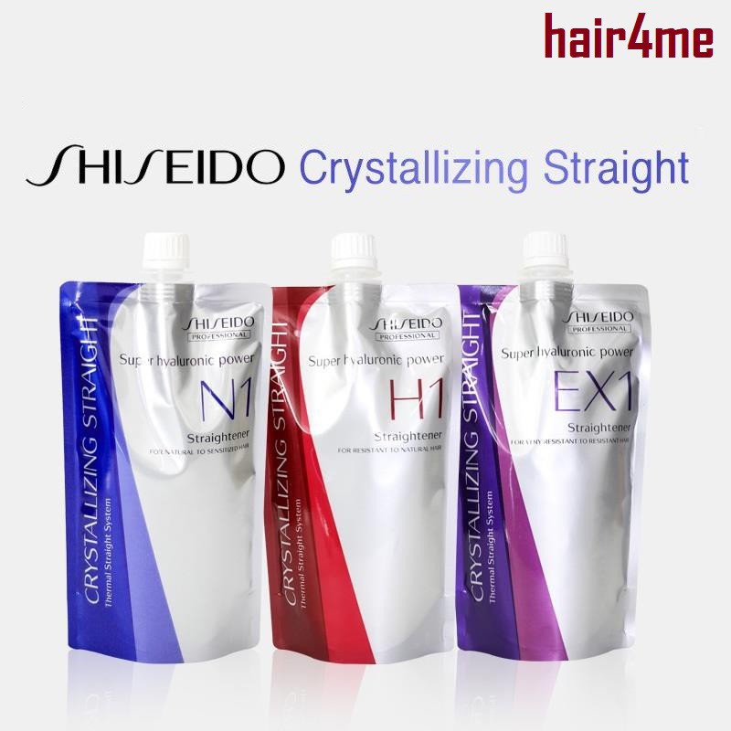 Shiseido Professional Crystallizing Straight Rebonding Cream H1 N1 EX1 ...