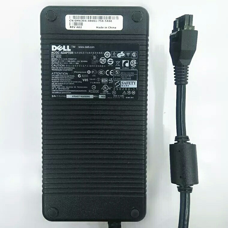 Genuine Dell DA-2 220W Optiplex 745 755 760 USFF AC Power Adapter 