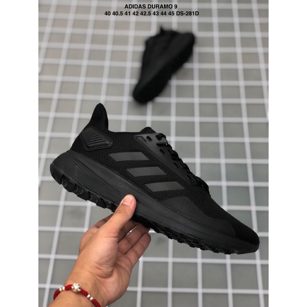 adidas duramo all black