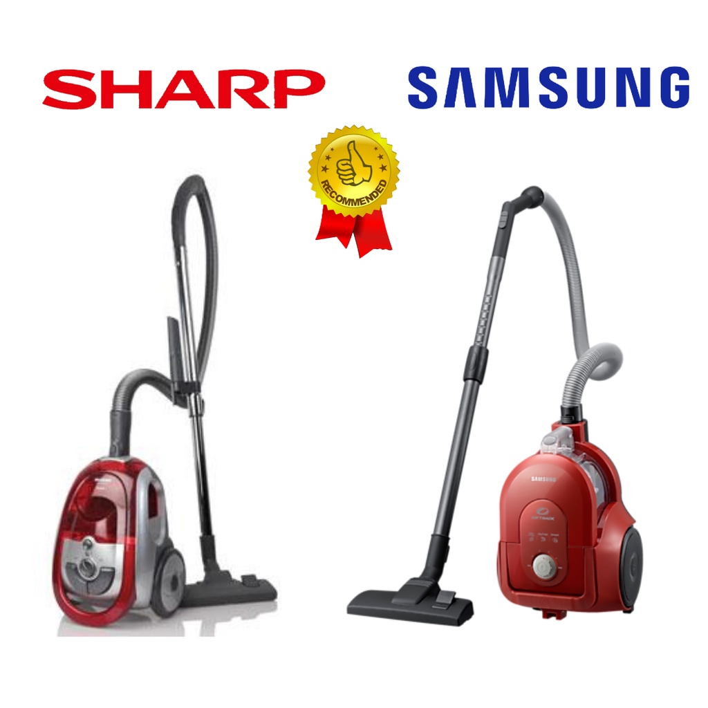 Sharp ECLS20 Vacuum Cleaner 2000W ECLS20R / SAMSUNG VCC4353V4R Vacuum Cleaner 1800W