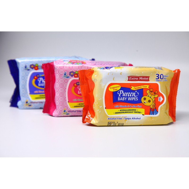 Pureen Twin Pack Tisu Basah Bayi Pureen Tisu Bayi Tisu Muka Baby Wipes Baby Wet Wipes Face Wipes Shopee Malaysia