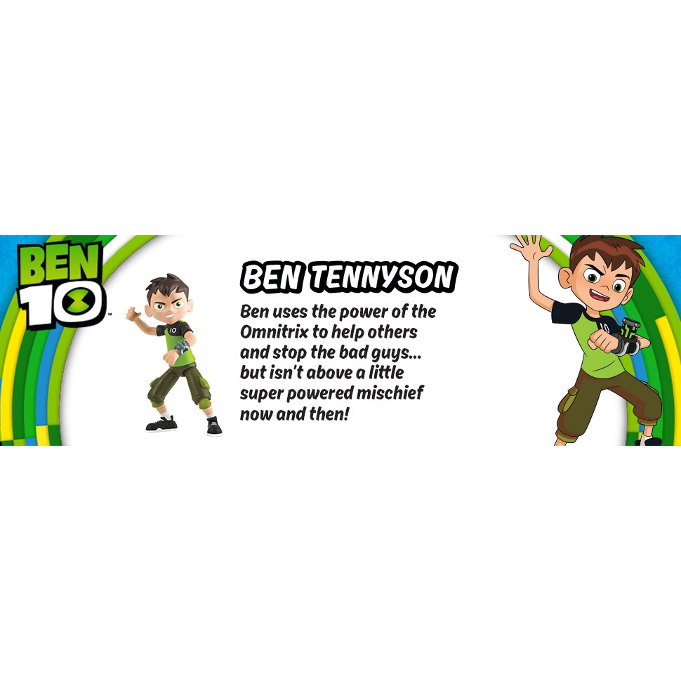 BEN 10 TENNYSON & GREY MATTER QPBT761013 | Shopee Malaysia