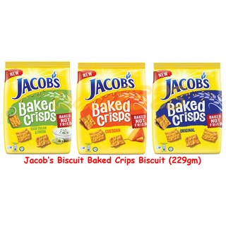 [HALAL] Jacob's Biscuit Baked Crips Biscuit (229gm) - Original ...