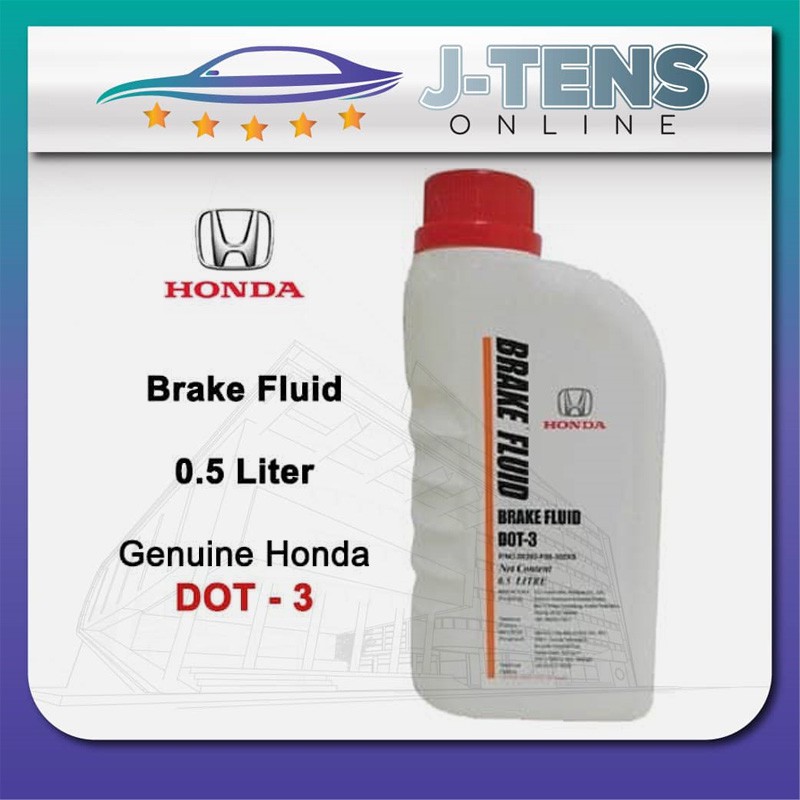 [100 ORIGINAL] HONDA BRAKE FLUID DOT3 500ML BRAKE OIL DOT3 Shopee