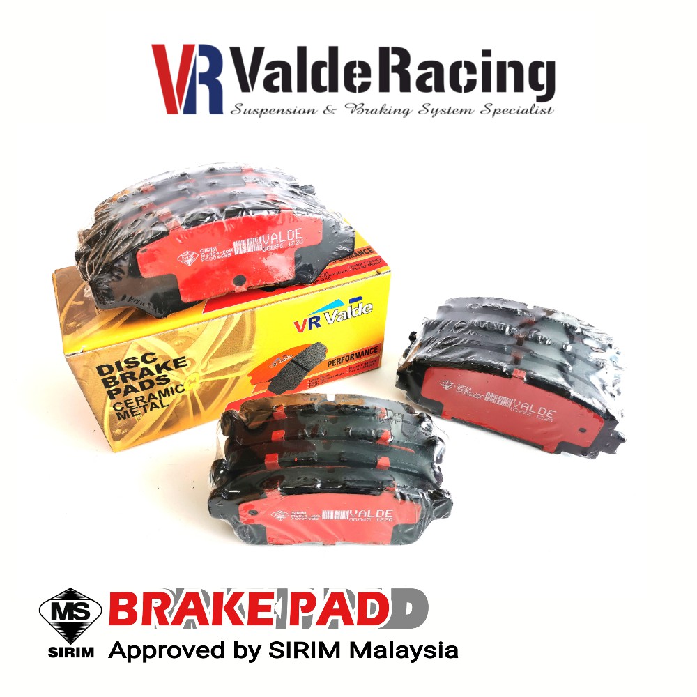 PROTON EXORA BOLD/ PREVE/ SUPRIMA PERFORMANCE DISC BRAKE PAD (FRONT