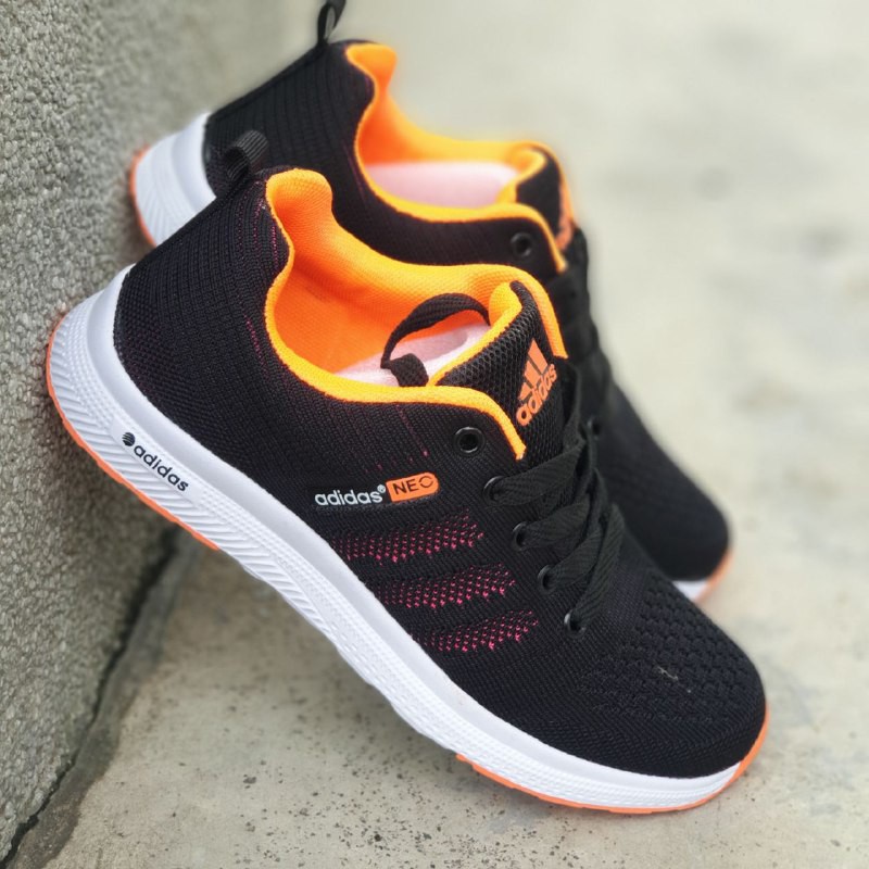 ○ Adidas Neo Black Orange ○ | Shopee Malaysia