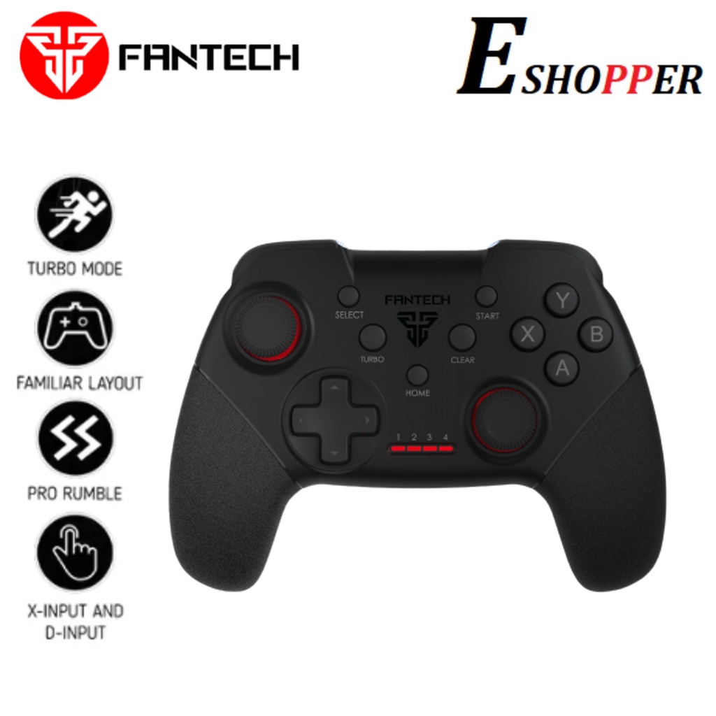 FANTECH GP13  SHOOTER II WIRED GAMING CONTROLLER GAME PAD (JY63BK)