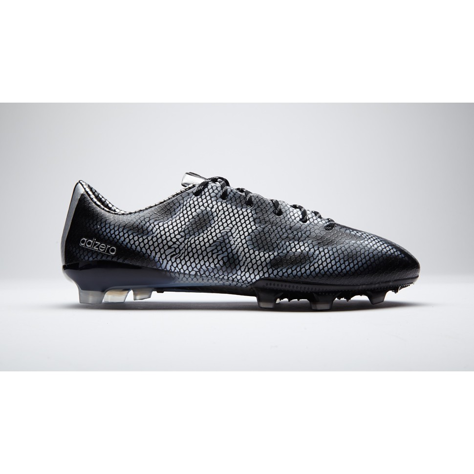 100% Original - adidas F50 Adizero FG - Black Silver | Shopee Malaysia