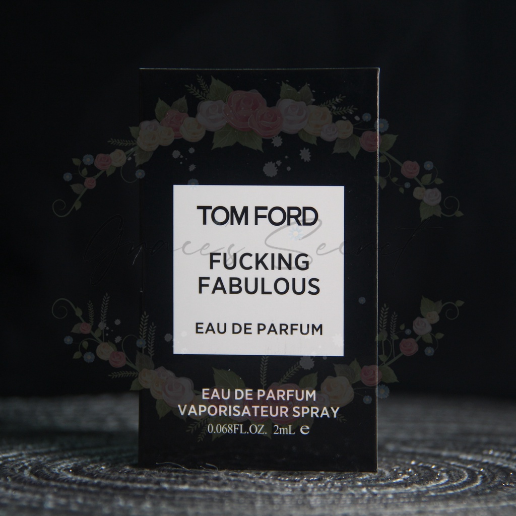 Perfume Sample - Tom Ford Fucking Fabulous, 2017 2ML Vial Perfume Fragrance  | Shopee Malaysia