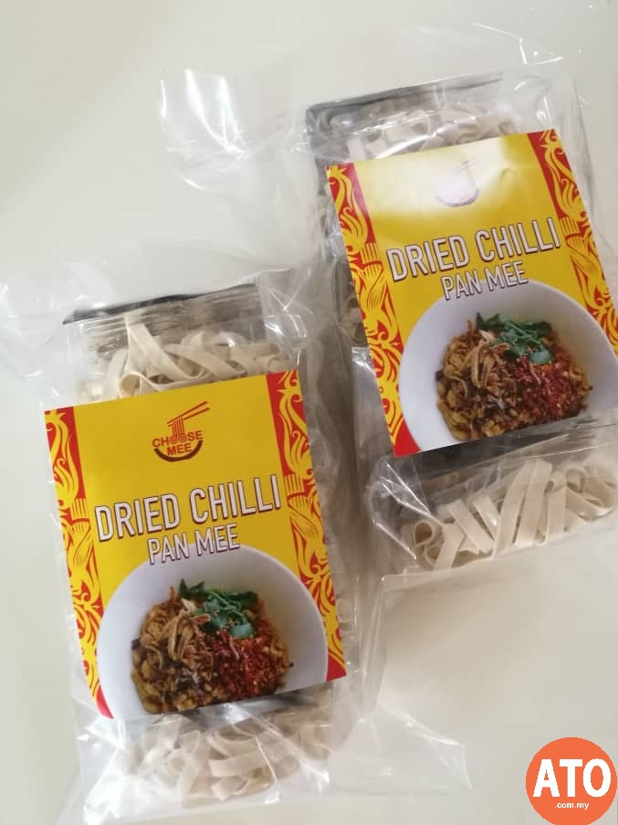 Choose Mee Dried Sarawak Kolo Mee Pan Mee 4 Packs Shopee Malaysia