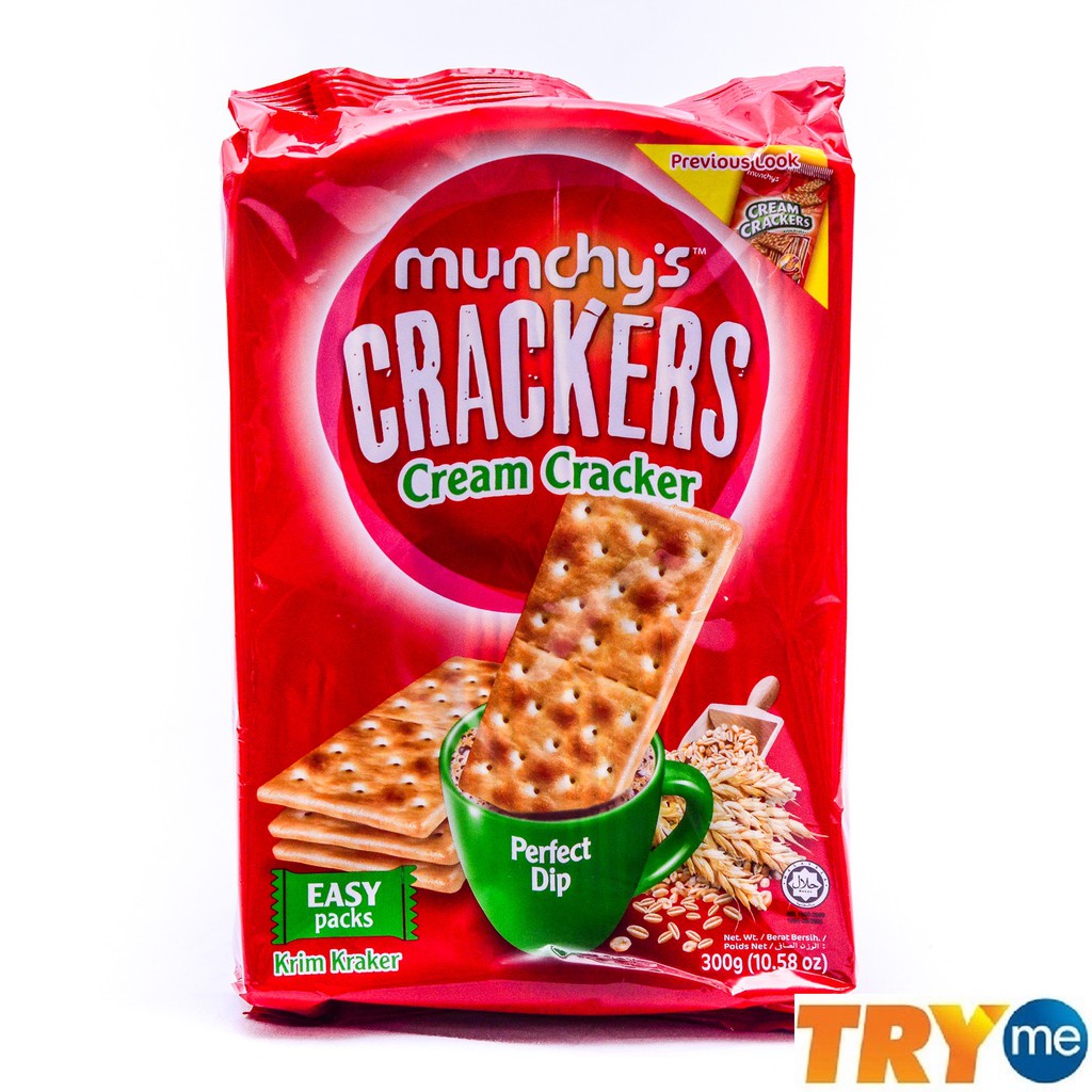 Munchy's Crackers Cream Cracker (300g) | Shopee Malaysia