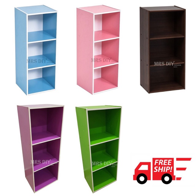 Mrs Diy Book Shelfs Rak Buku Shopee Malaysia