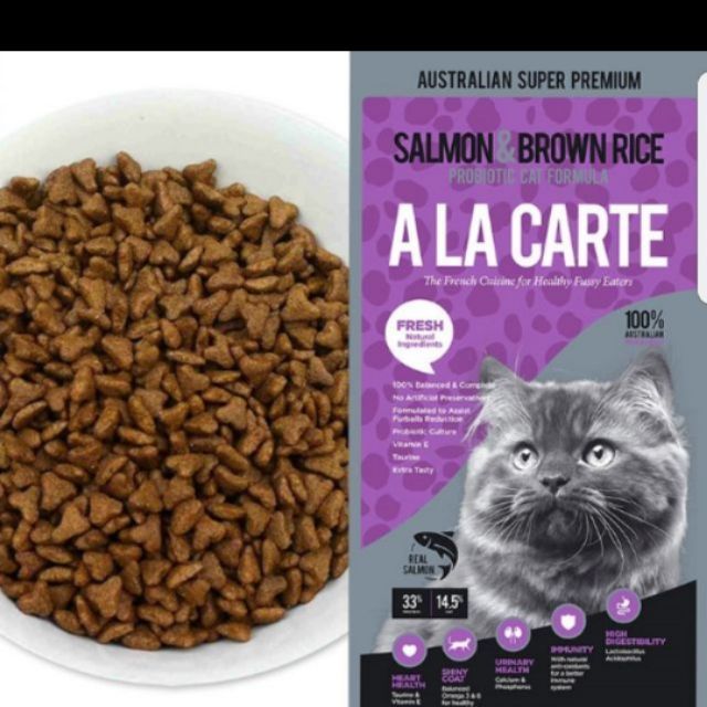 a la carte cat food