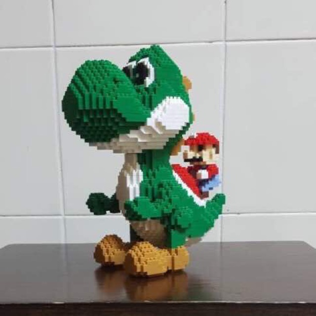 super mario lego yoshi