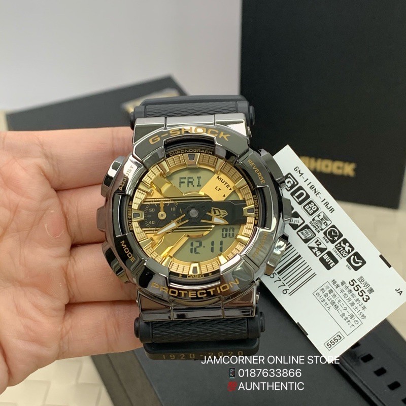 100% ORIGINAL CASIO G-SHOCK GM-110NE-1A NEW ERA® 100th Anniversary