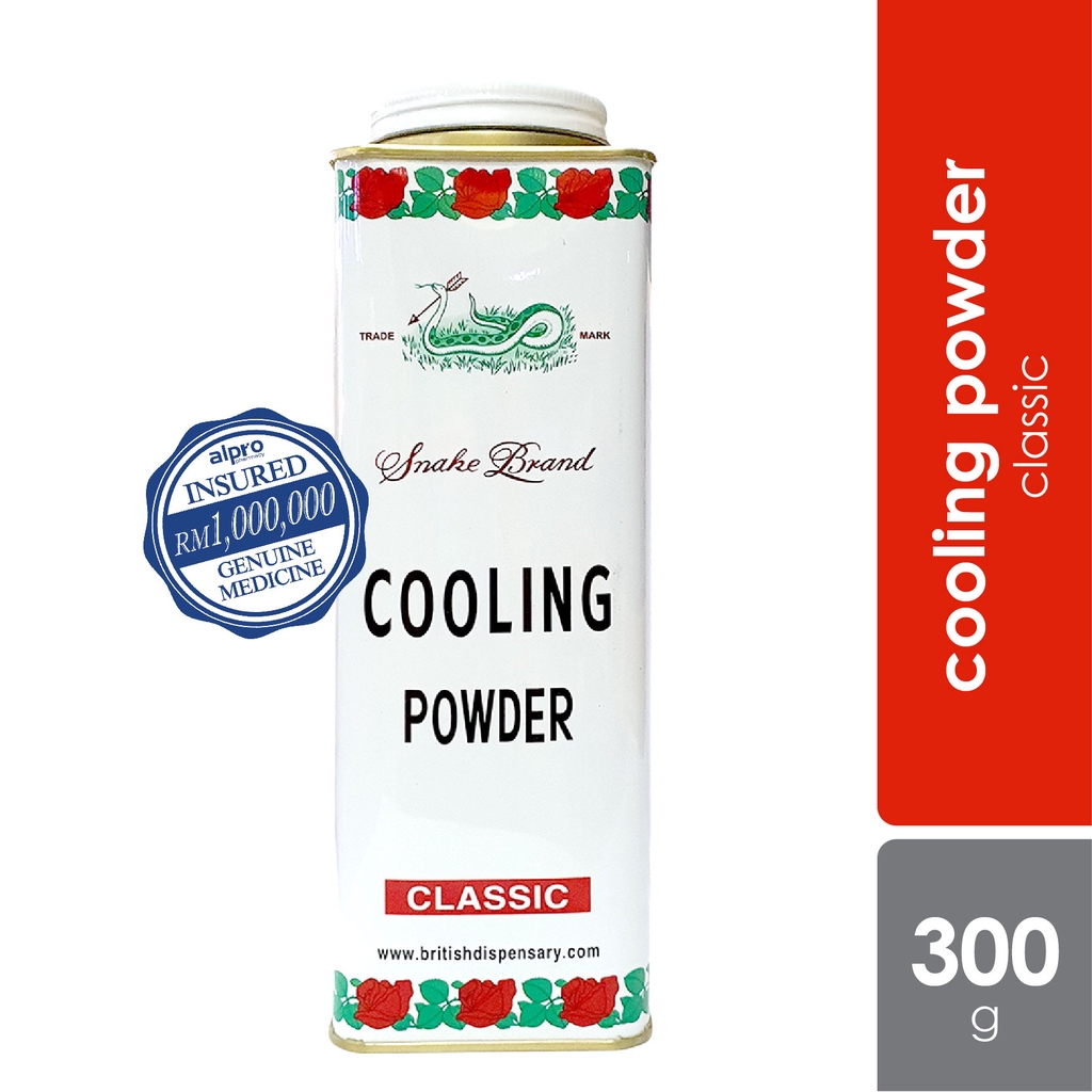 Snake Brand Cooling Powder Classic (300g) Shopee Malaysia
