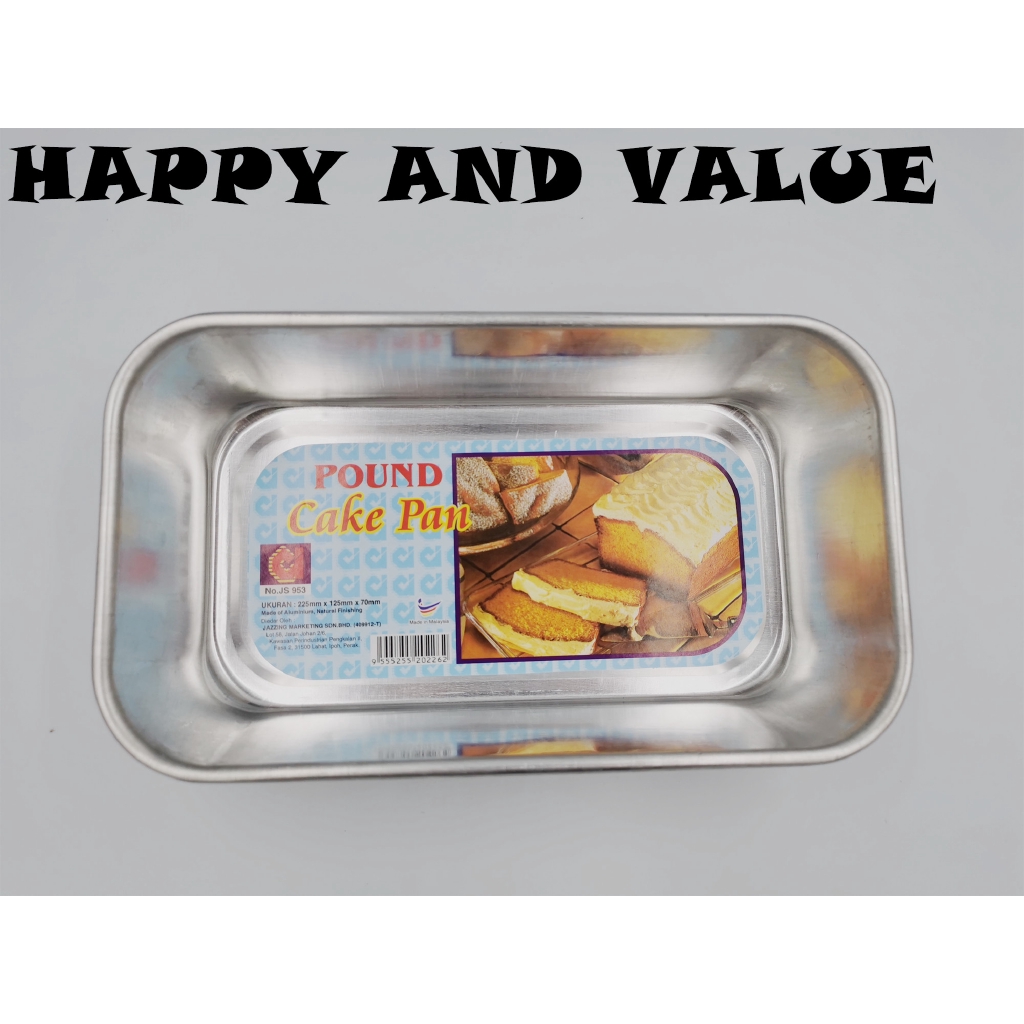 8 7inch Aluminium Pound Cake Pan Shopee Malaysia