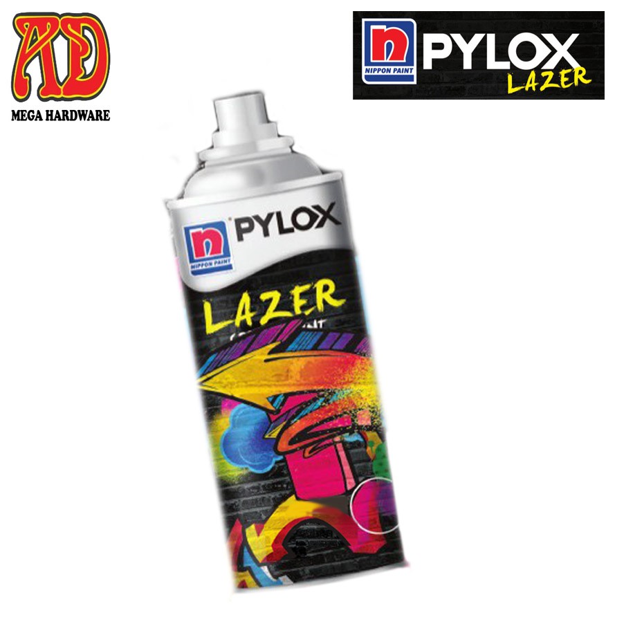  PART 3 NIPPON PYLOX  LAZER SPRAY  PAINT  400cc Solid 