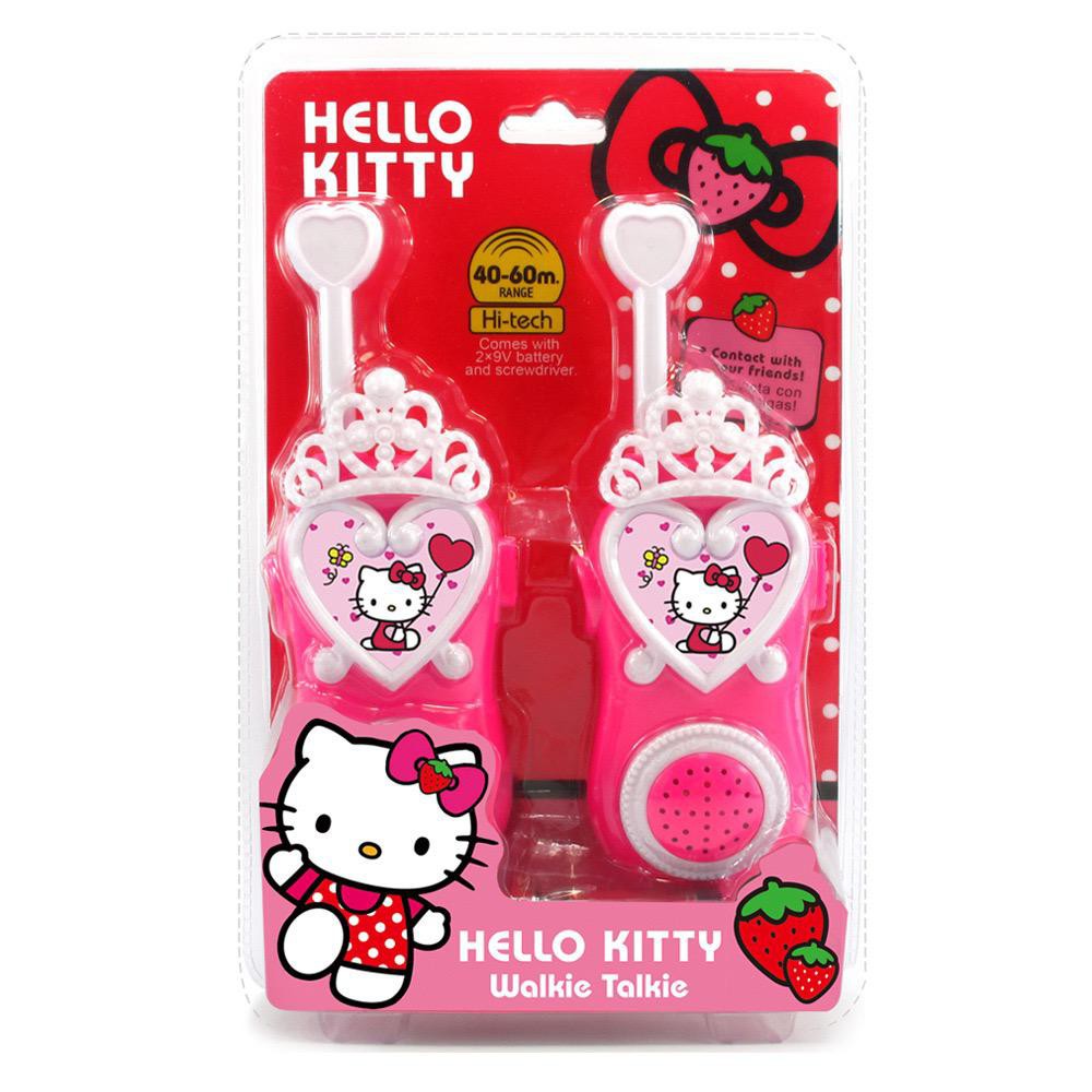 Hello Kitty Electronic Walkie Talkie Kids Child Toys Portable