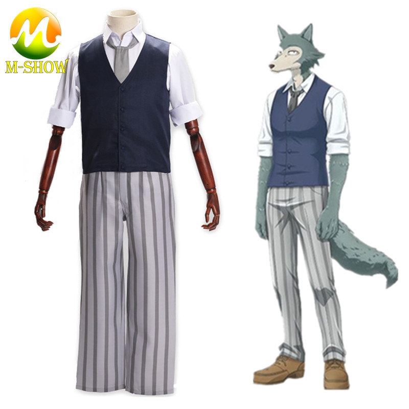 2020 Anime Cos Beastars Legoshi Cosplay Costume Halloween Cosplay School Uniform For Adult Boys Girls Legoshi Wolf Uniform Shopee Malaysia