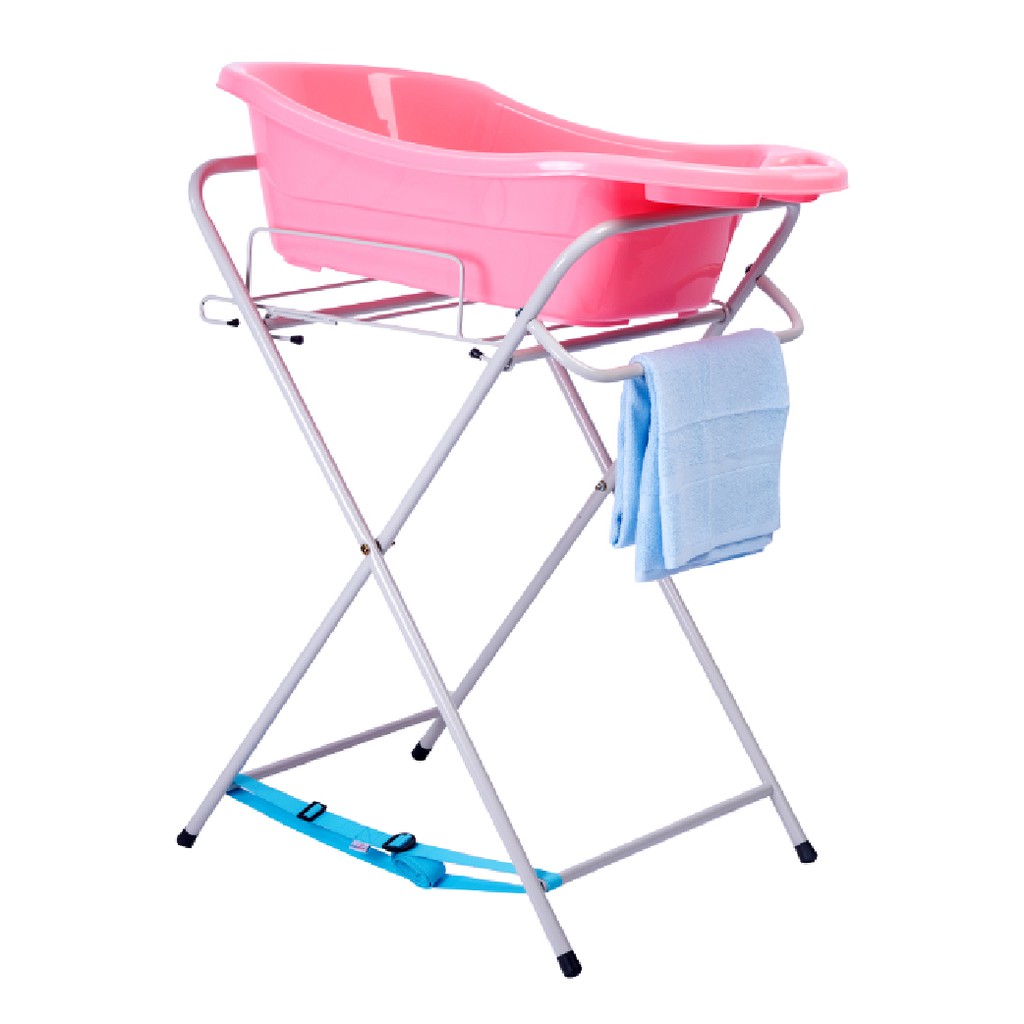 Baby Love Foldable Bath Tub Stand Baby Love Bath Tub Otomo Bath Tub Shopee Malaysia