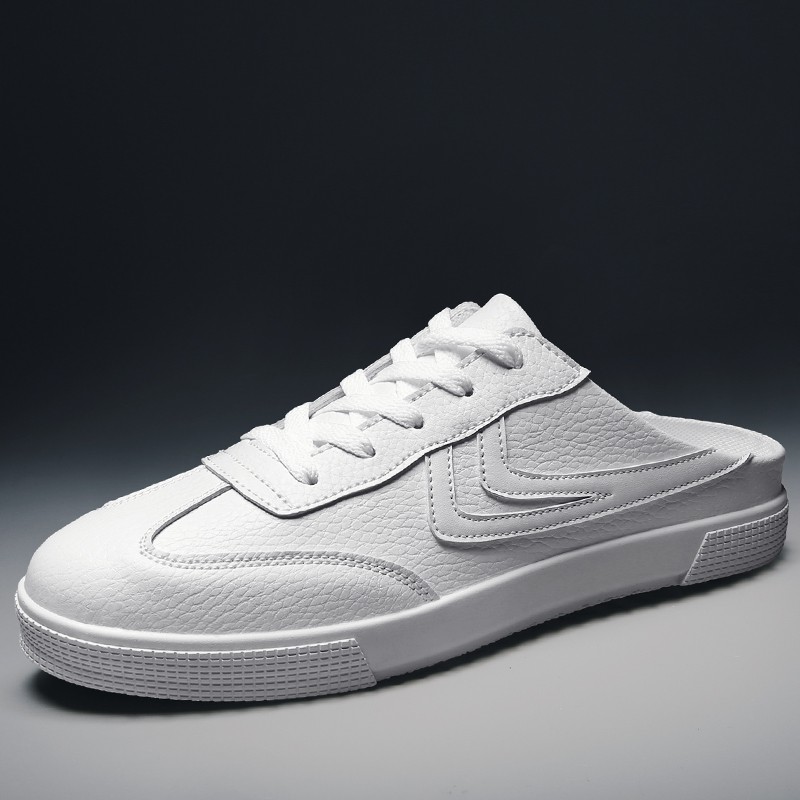 backless athletic shoes