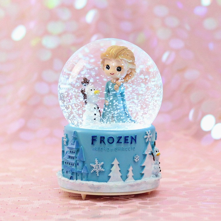 Frozen Elsa Crystal Ball Music Box 