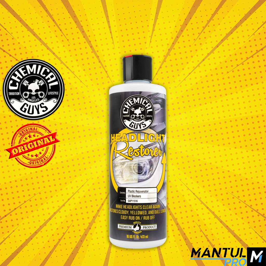 Chemical Guys Headlight Restore and Protect, 16 oz Shopee Malaysia