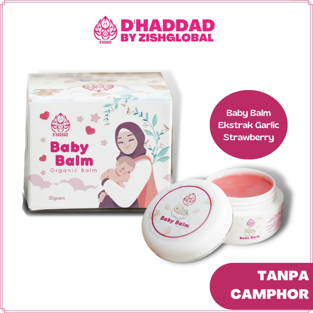 Balm Baby Dhaddad Untuk Bayi Kembung Perut Meragam Kahak Hingus Sesak