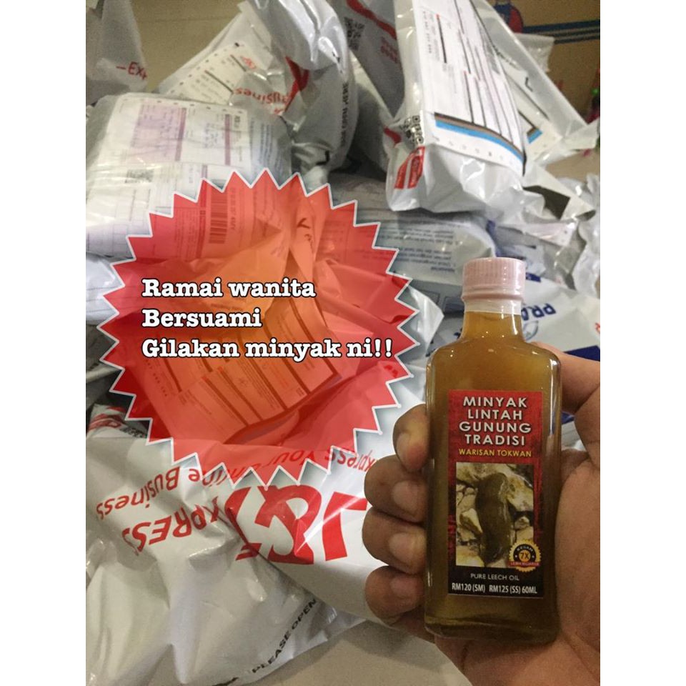 Hot Selling 60ml Minyak Lintah Tok Wan Ready Stok Original Shopee Malaysia