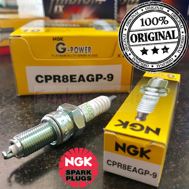 Ngk G Power Spark Plug For Yamaha Y15zr Lc135 Fz150 Nmax Spacy Y15 Vf3i Cpr8eagp 9 Shopee Malaysia