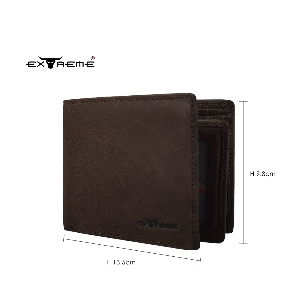 Extreme Mens Wallet Leather/RFID Wallet/Large Size Genuine Leather ...