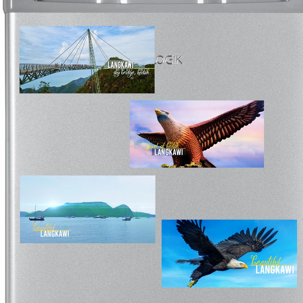 Langkawi Kedah Malaysia Gift Souvenir Fridge Magnet Sheet 10 cm x 5 cm