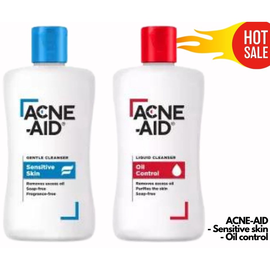 ACNEAID Gel Cleanser 100mL (Oil Control / Sensitive Skin) Shopee Malaysia