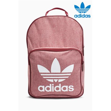 adidas trefoil backpack burgundy
