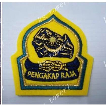 Malaysia Royal Headgear 2nd Issue King Scout Badge Pengakap Raja Shopee Malaysia