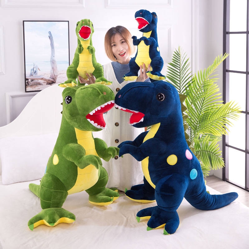 IKASA Large Dinosaur Stuffed Animal Plush Toy,Giant Dinosaur Cute Jumbo ...