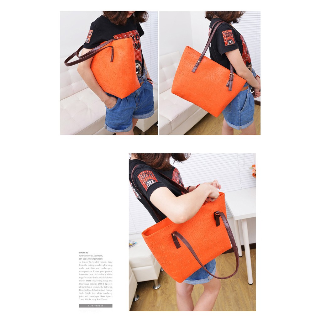 EVON PREMIUM SB017 CLASSIC DESIGN SHOULDER BAG ELEGANT WOMEN TOTE BAG