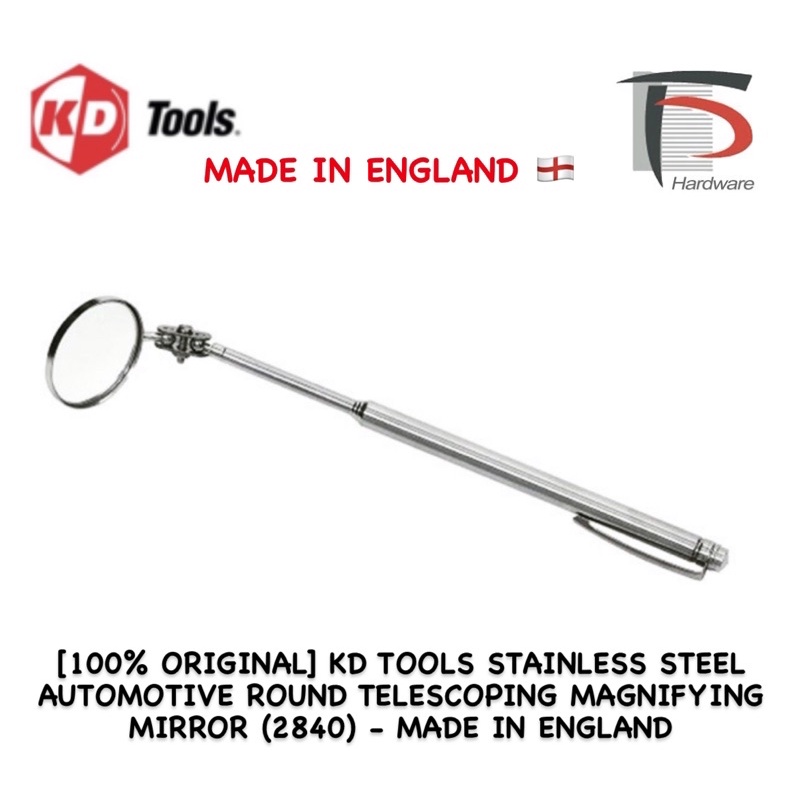[100 ORIGINAL] KD TOOLS STAINLESS STEEL AUTOMOTIVE ROUND TELESCOPING