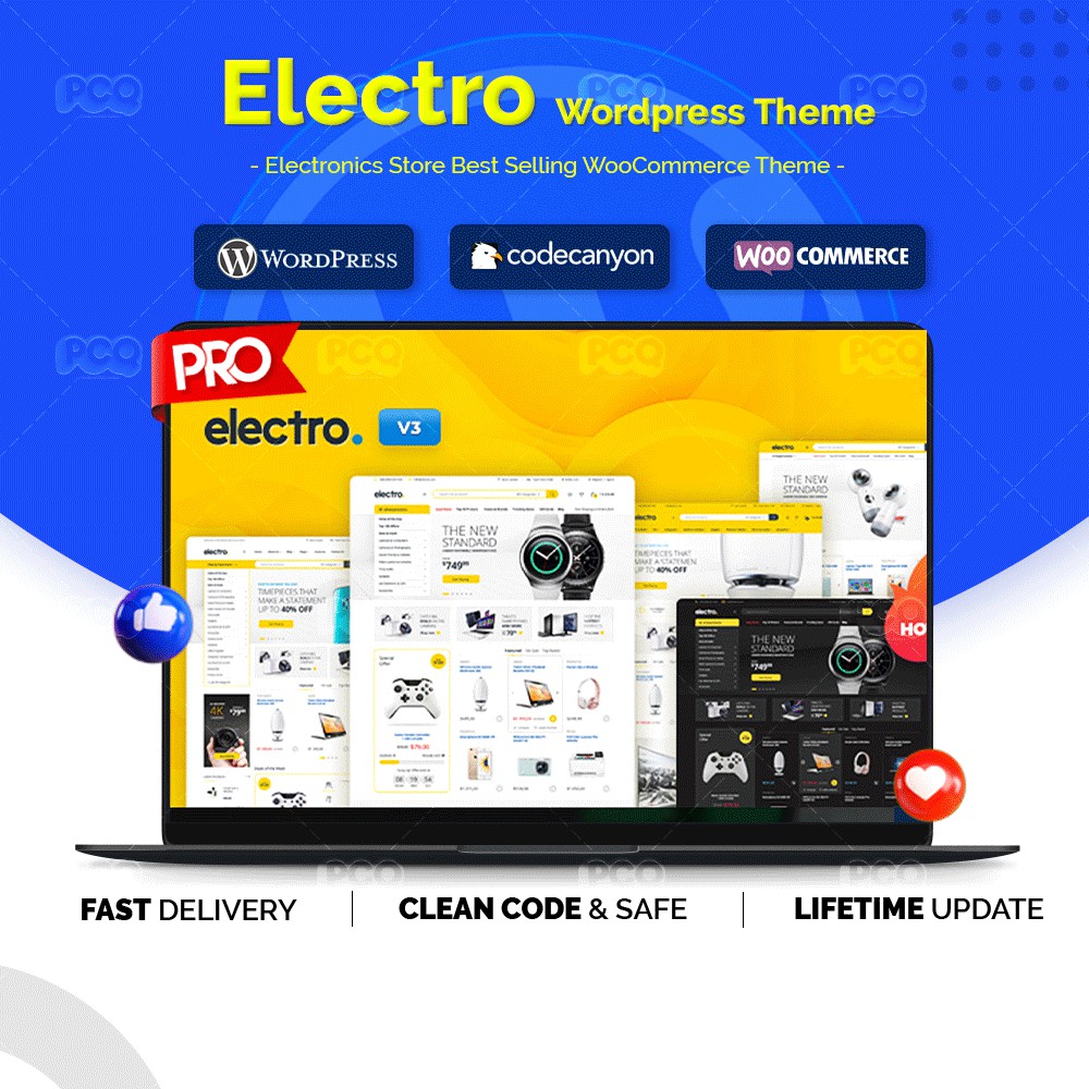 [WordPress Theme] Electro Electronics Store WooCommerce Theme [Latest Version + Unlimited Website]