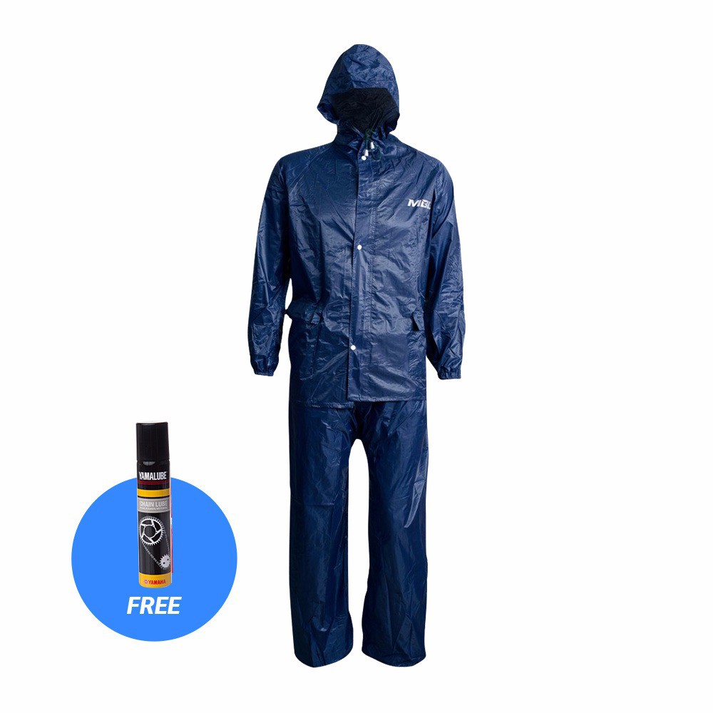 Raincoat MBL Raincoat (Shirt + Pants) DARK BLUE Shopee Malaysia