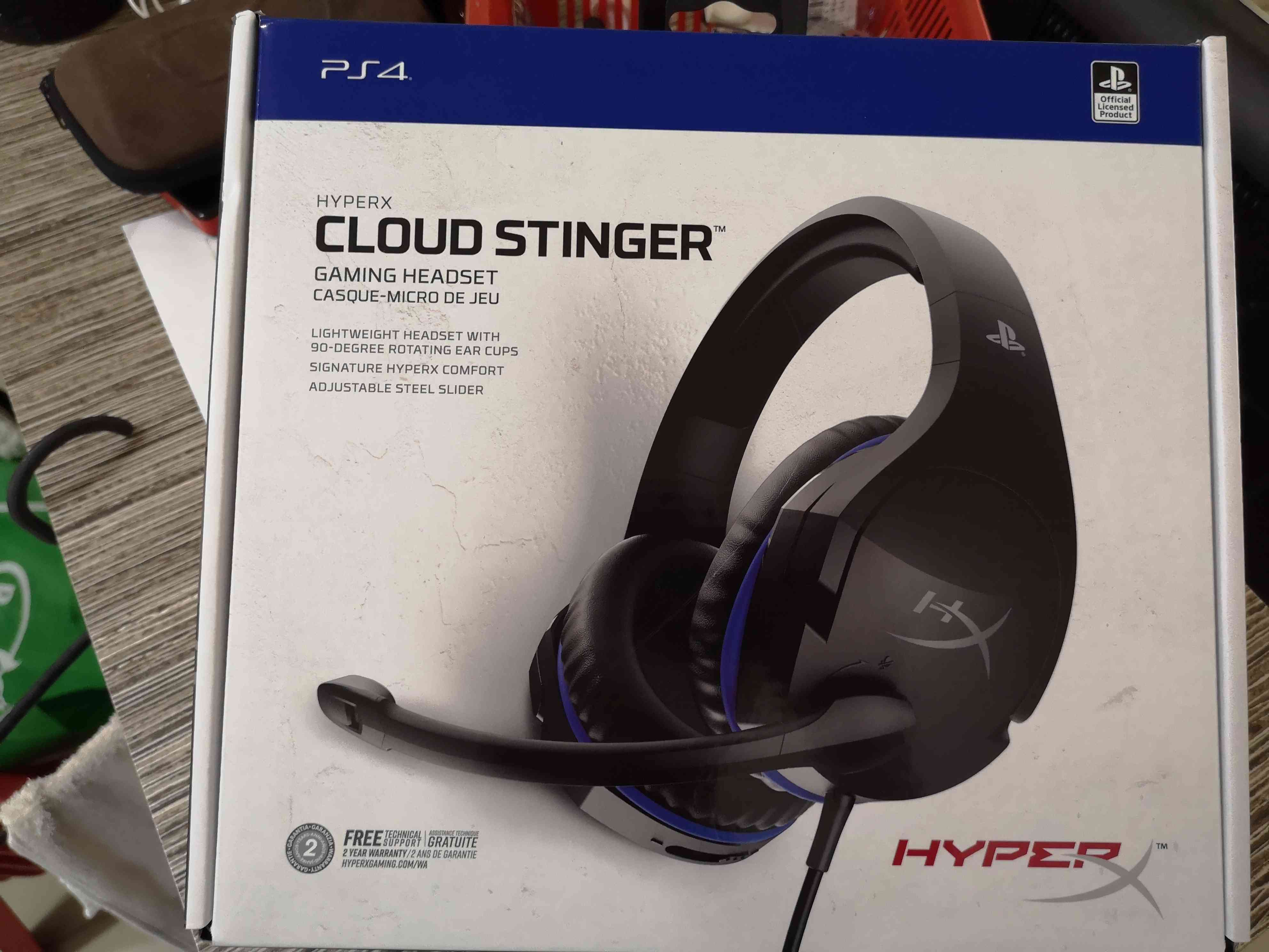 Hyperx cloud stinger ps4 можно использовать для пк