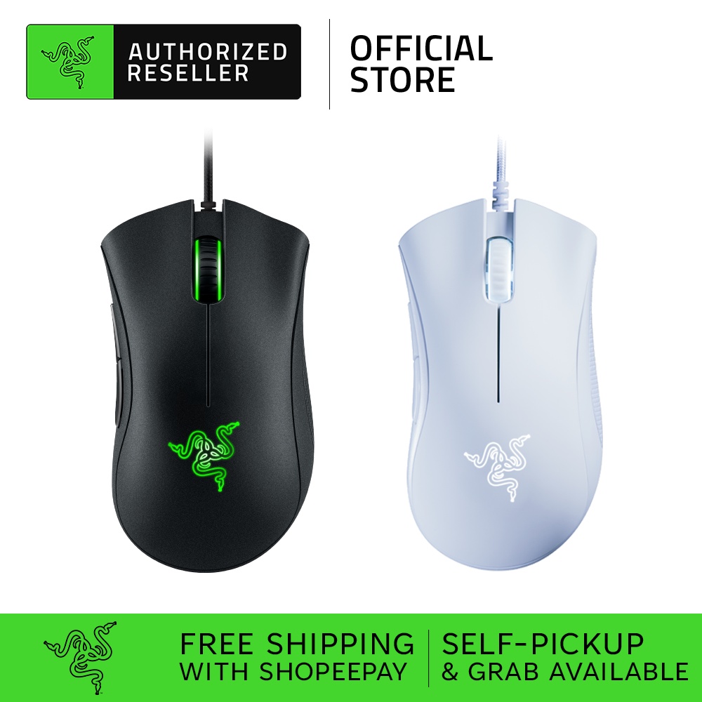Razer DeathAdder Essential - Essential Gaming Mouse [Black/White][PC]