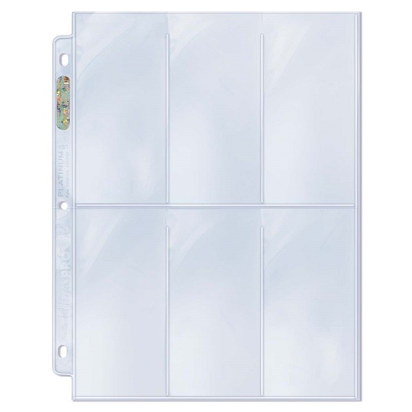 [Gemini] Supplementary Inner Loose-Leaf Six-Grid Set Collection Book Page UP 81420 (Original 206D) Leaflet