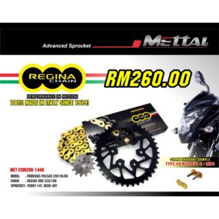 ktm duke 200 chain sprocket life