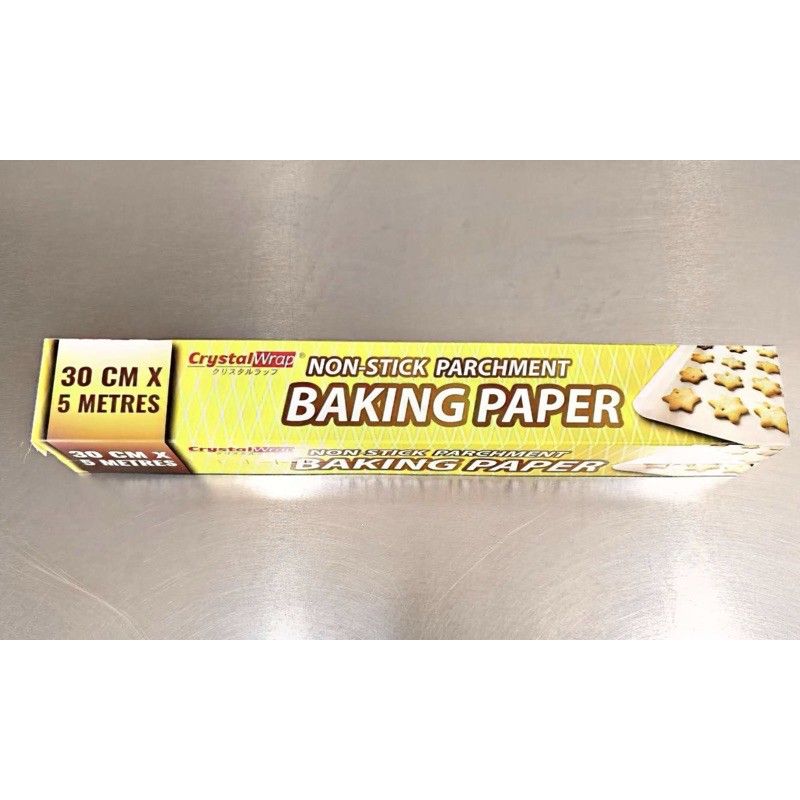 Crystal Wrap Non-Stick Baking & Cooking Paper (30Cm x 5M) | Shopee Malaysia