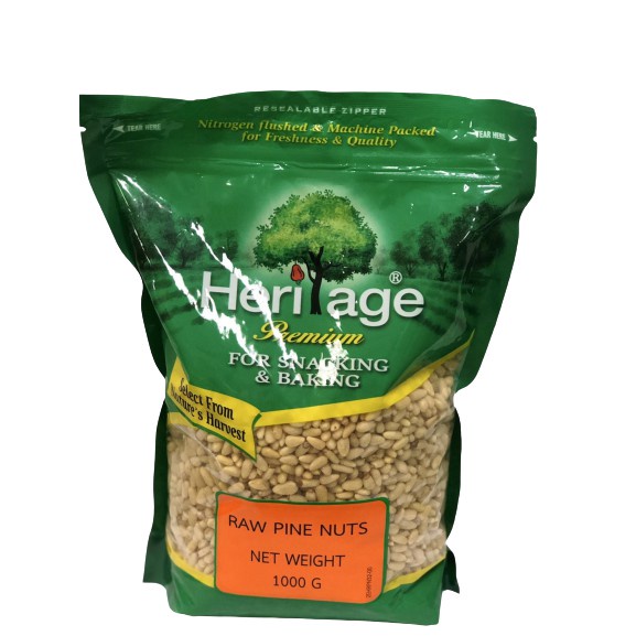 Heritage Peeled pine nuts 1kg pack Shopee Malaysia